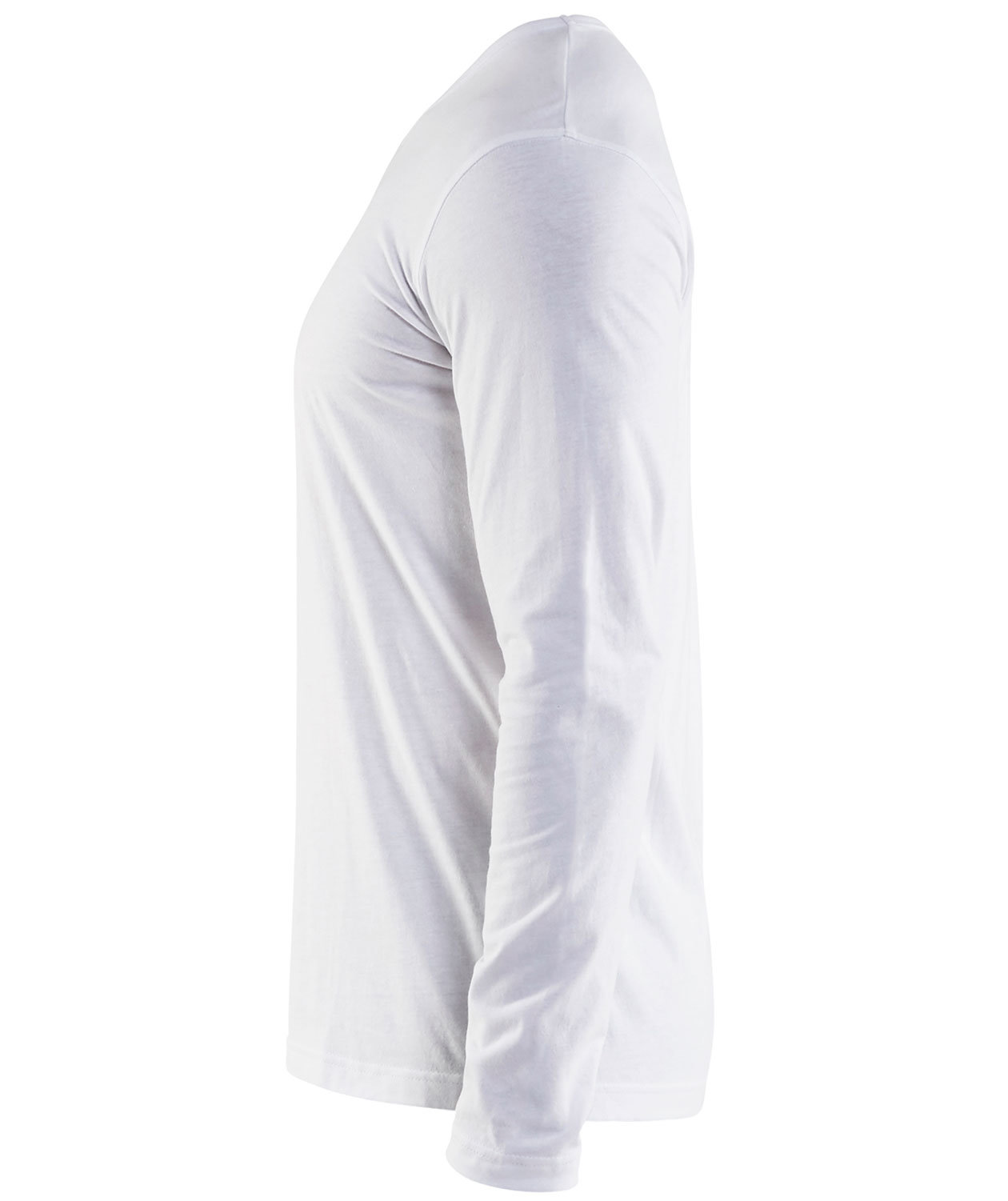 Bl&aring;kl&auml;der lang&aelig;rmet T-shirt, Hvid, large image number 3