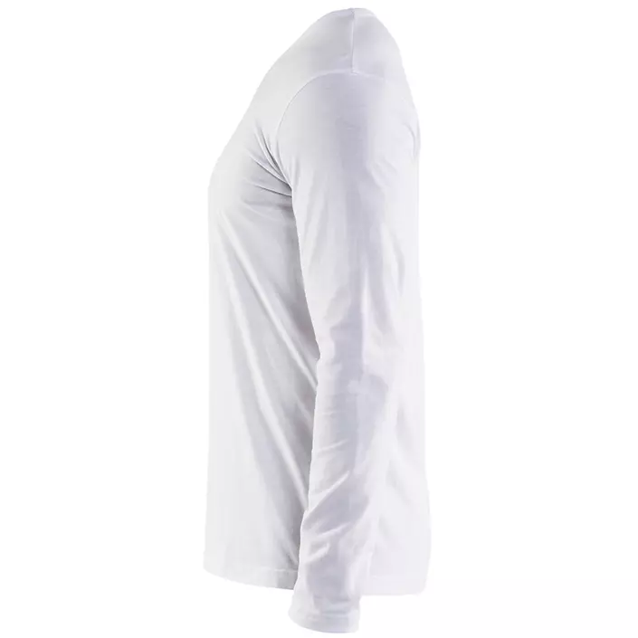 Blåkläder langærmet T-skjorte, Hvit, large image number 3