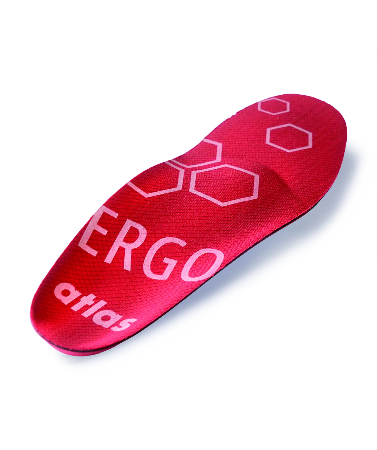 Atlas Ergo-Med Red high innleggss&aring;le, Svart/R&oslash;d