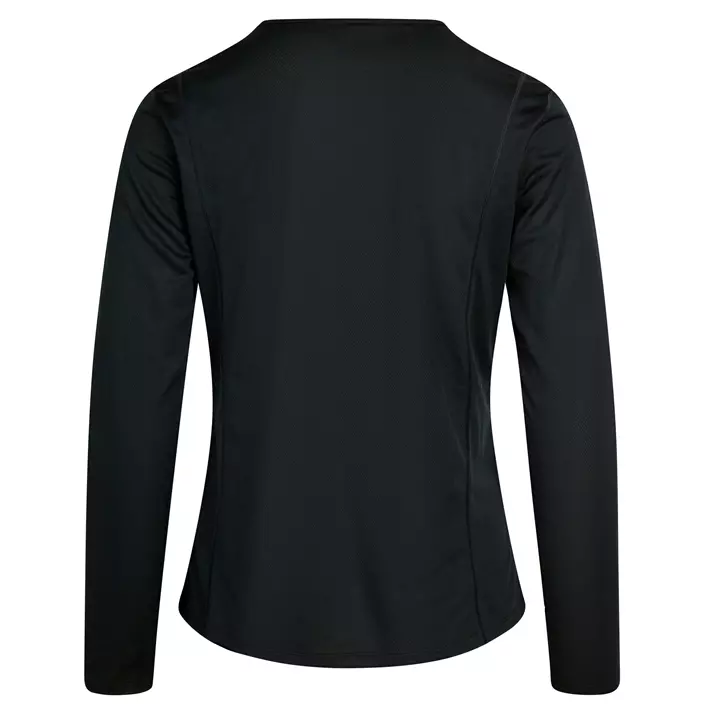 Zebdia women´s long-sleeved T-shirt, Black, large image number 1