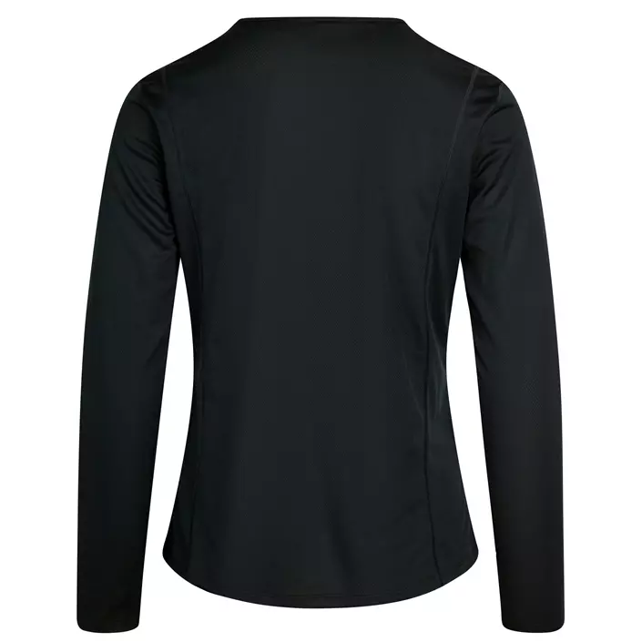 Zebdia women´s long-sleeved T-shirt, Black, large image number 1