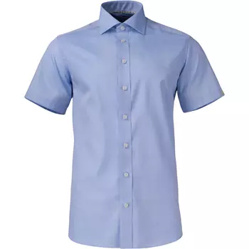 J. Harvest & Frost Twill Yellow Bow 50 Regular fit kortærmet skjorte, Sky Blue