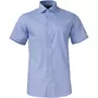 J. Harvest & Frost Twill Yellow Bow 50 Regular fit kortärmad skjorta, Sky Blue