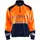 Blåkläder half zip sweatshirt, Varsel Orange/Marinblå, Varsel Orange/Marinblå, swatch