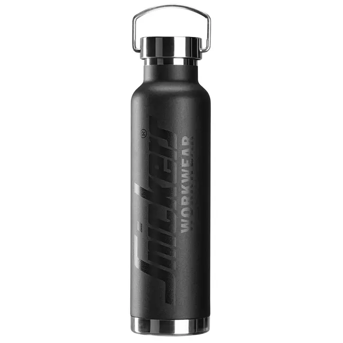 Snickers insulated water bottle 0,6 L, Black, Black, large image number 0