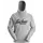 Snickers logo hoodie 2894, Grey Melange, Grey Melange, swatch