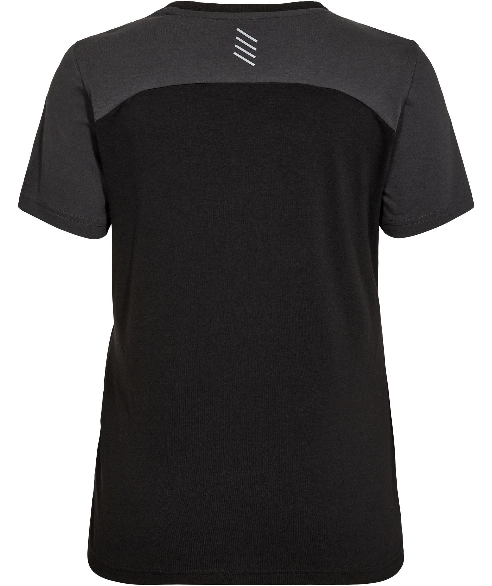 Engel Entire women's T-shirt, Black/Anthracite Grey, large image number 3