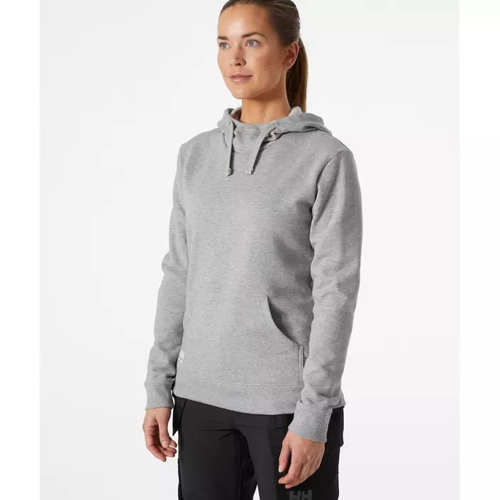 Helly Hansen Classic women's hoodie, Grey melange, large image number 1