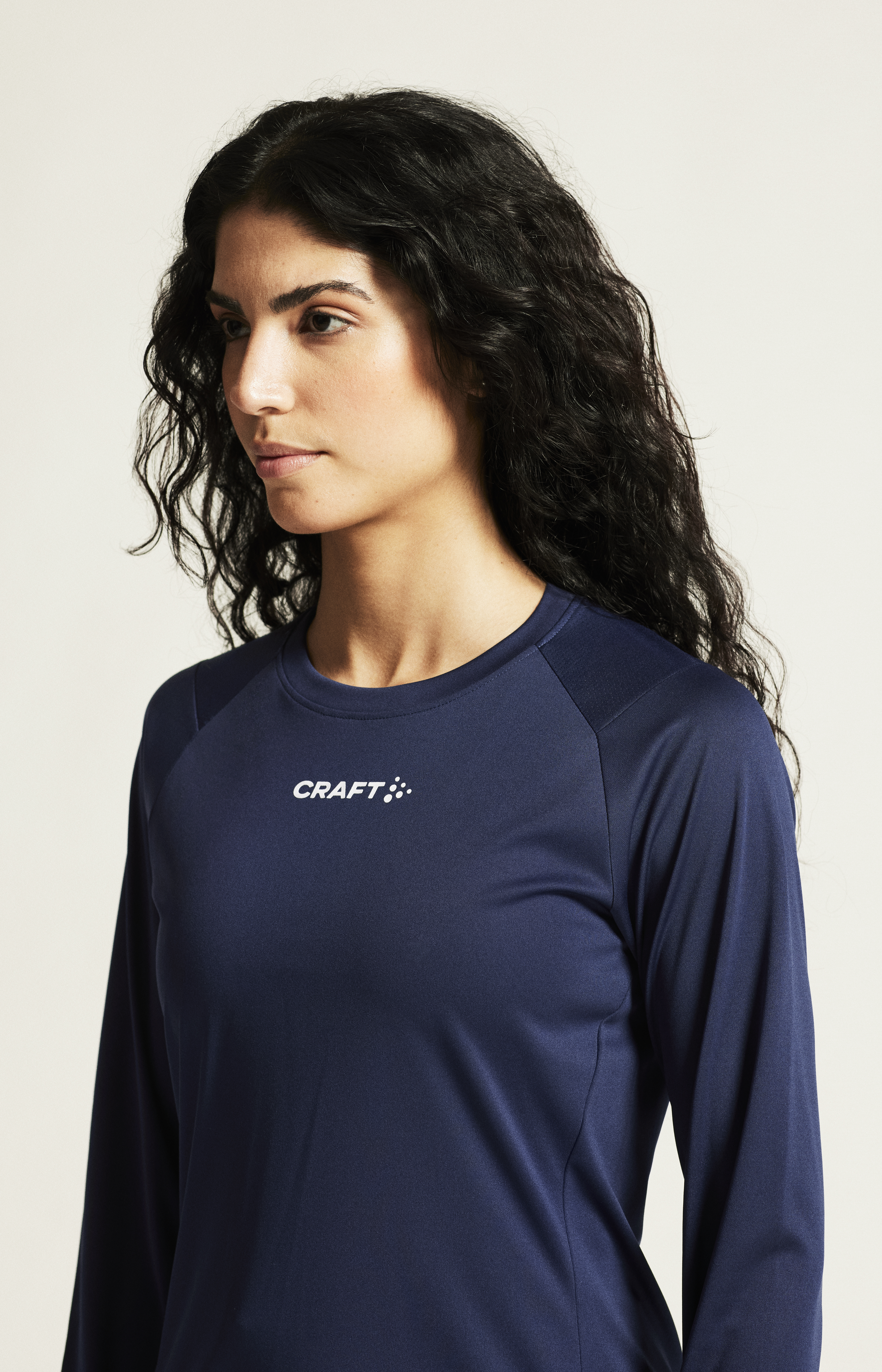 Craft Rush 2.0 women's long-sleeved T-shirt, Navy, large image number 5