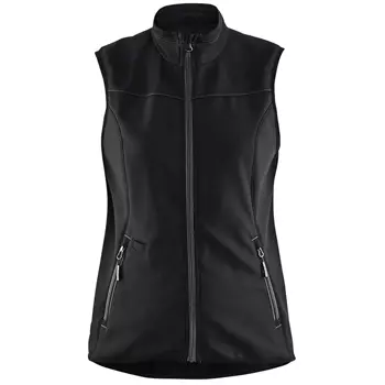 Blåkläder Unite women's softshell vest, Black/Dark Grey