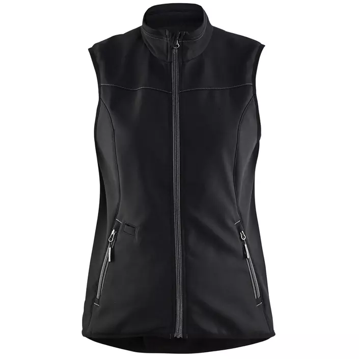 Blåkläder Unite women's softshell vest, Black/Dark Grey, large image number 0