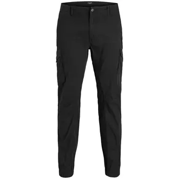 Jack & Jones JPSTPAUL JJFLAKE Plus Size Cargo trousers, Black