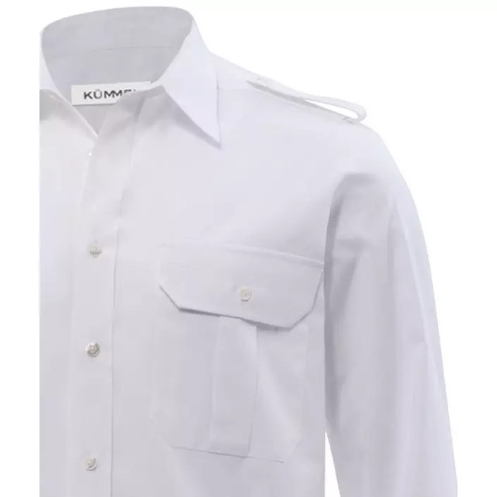 Kümmel Howard Classic fit pilotskjorte, Hvit, large image number 1