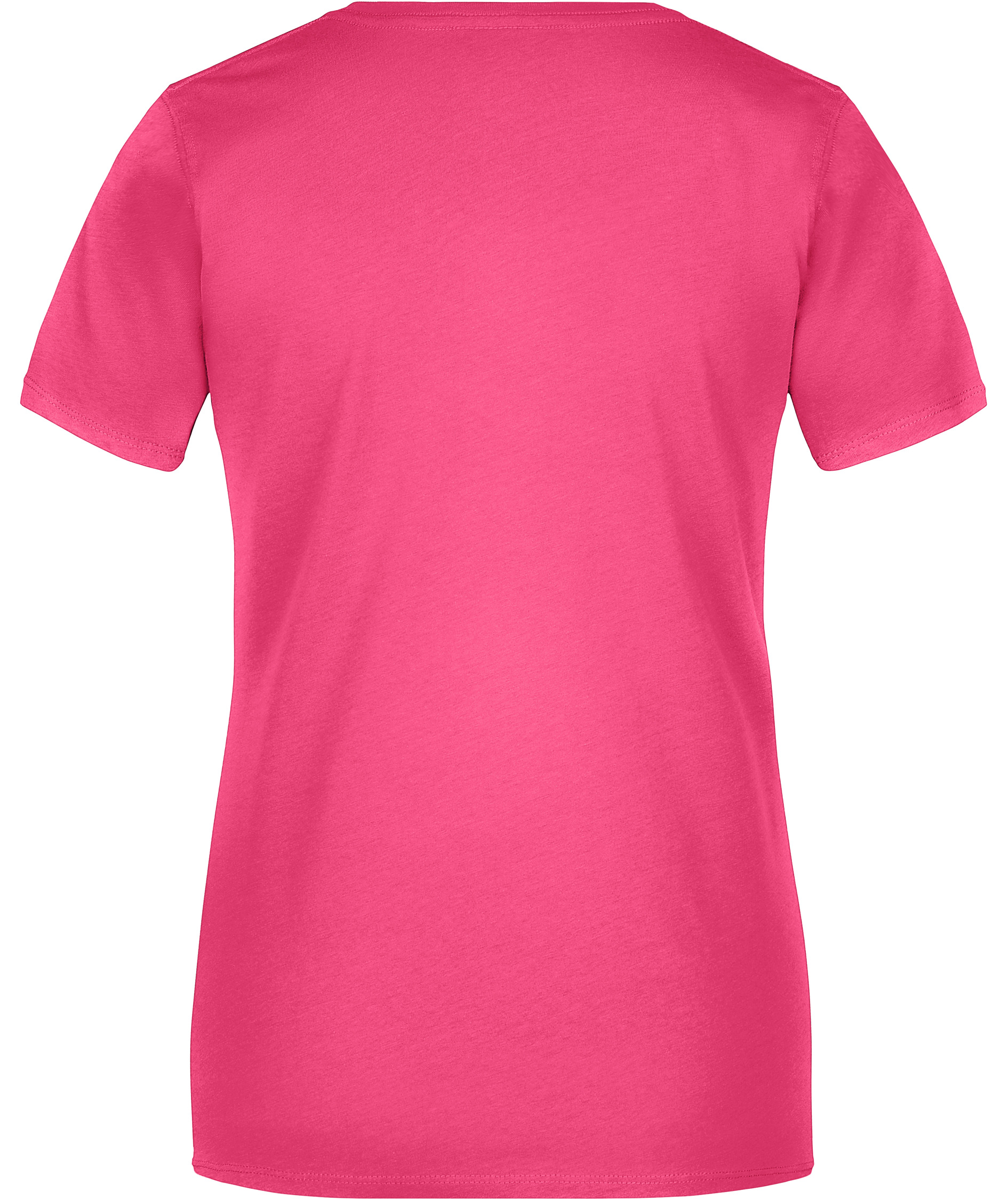 James & Nicholson Basic-T women's T-shirt, Rosa