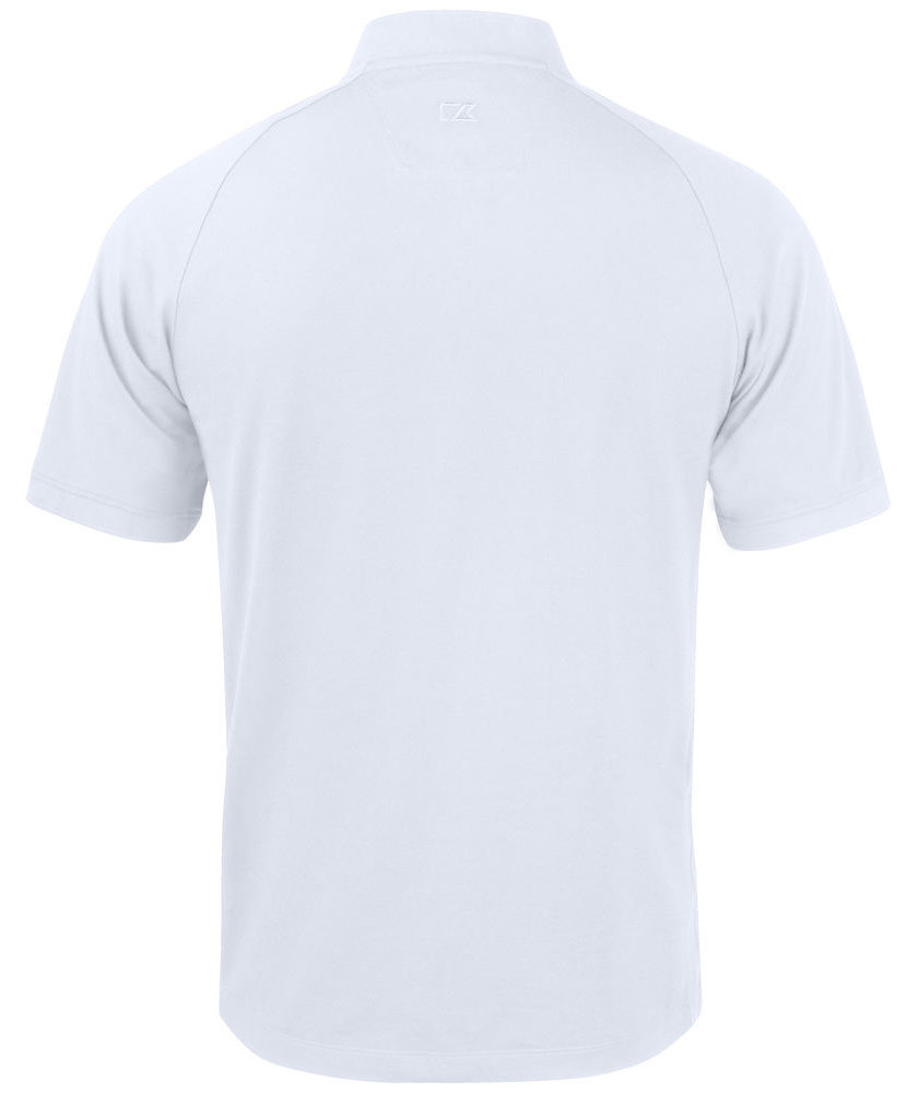 Cutter & Buck Advantage stand-up collar polo shirt, White, large image number 1