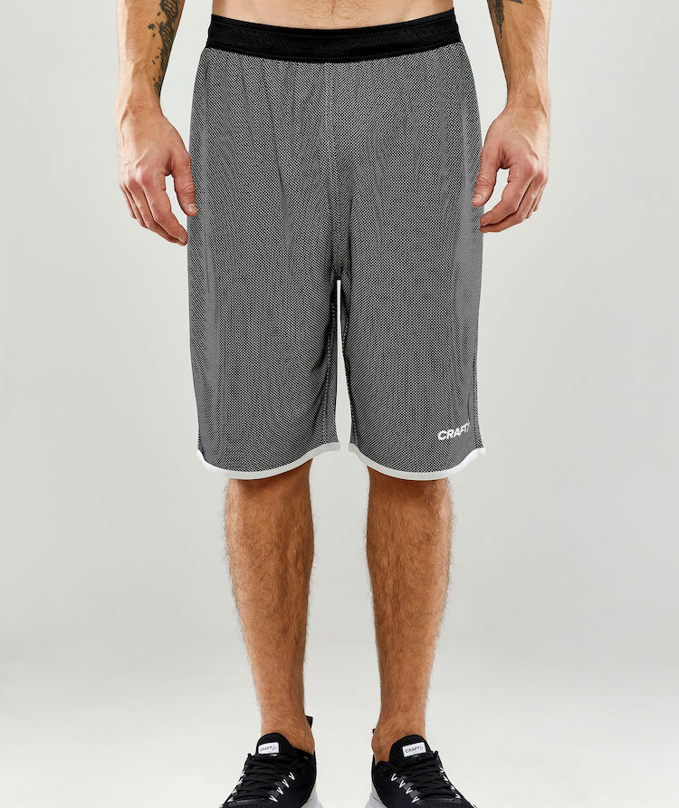 Craft Progress v&auml;ndbar Basket shorts, Svart/Vit