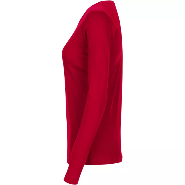 ID Interlock long-sleeved women's T-shirt, Red, large image number 2