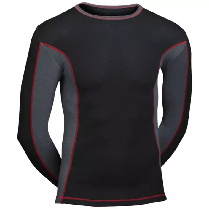 ProActive baselayer sweater with Coolmax, Black, large image number 0