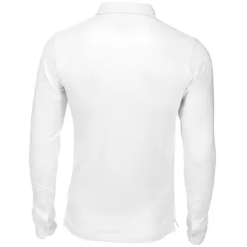 Nimbus Carlington langärmliges Poloshirt, Weiß
