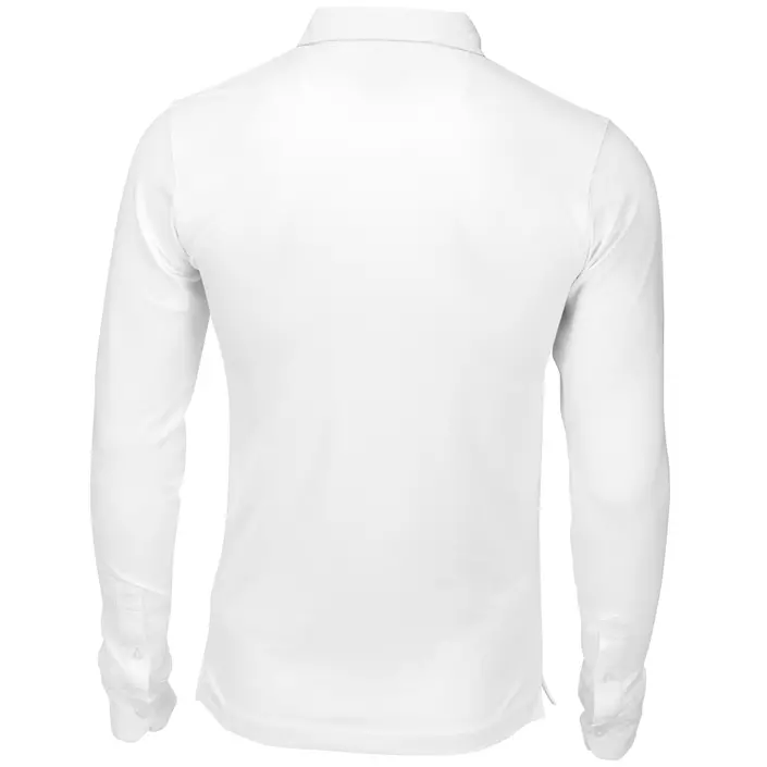 Nimbus Carlington long-sleeved polo shirt, White, large image number 1