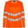 Engel Safety langermet dame T-skjorte, Hi-vis Orange, Hi-vis Orange, swatch
