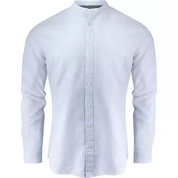 James Harvest Townsend linen shirt, Light blue