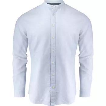 James Harvest Townsend linen shirt, Light blue