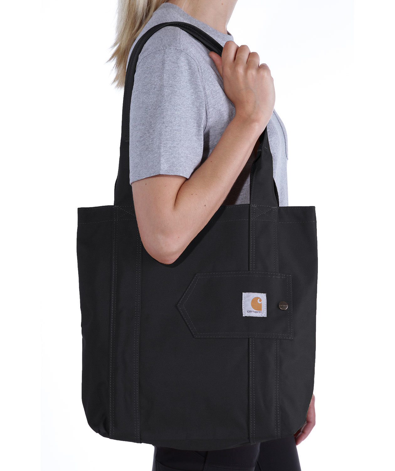 Carhartt Vertical Tote v&auml;ska 8 L, Svart, Svart, large image number 3