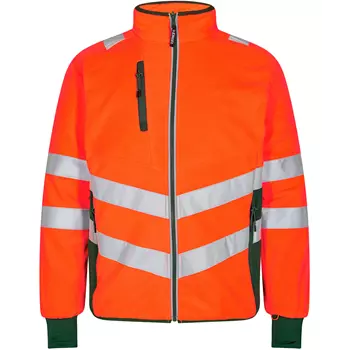 Engel Safety fleece jacket, Hi-vis Orange/Green