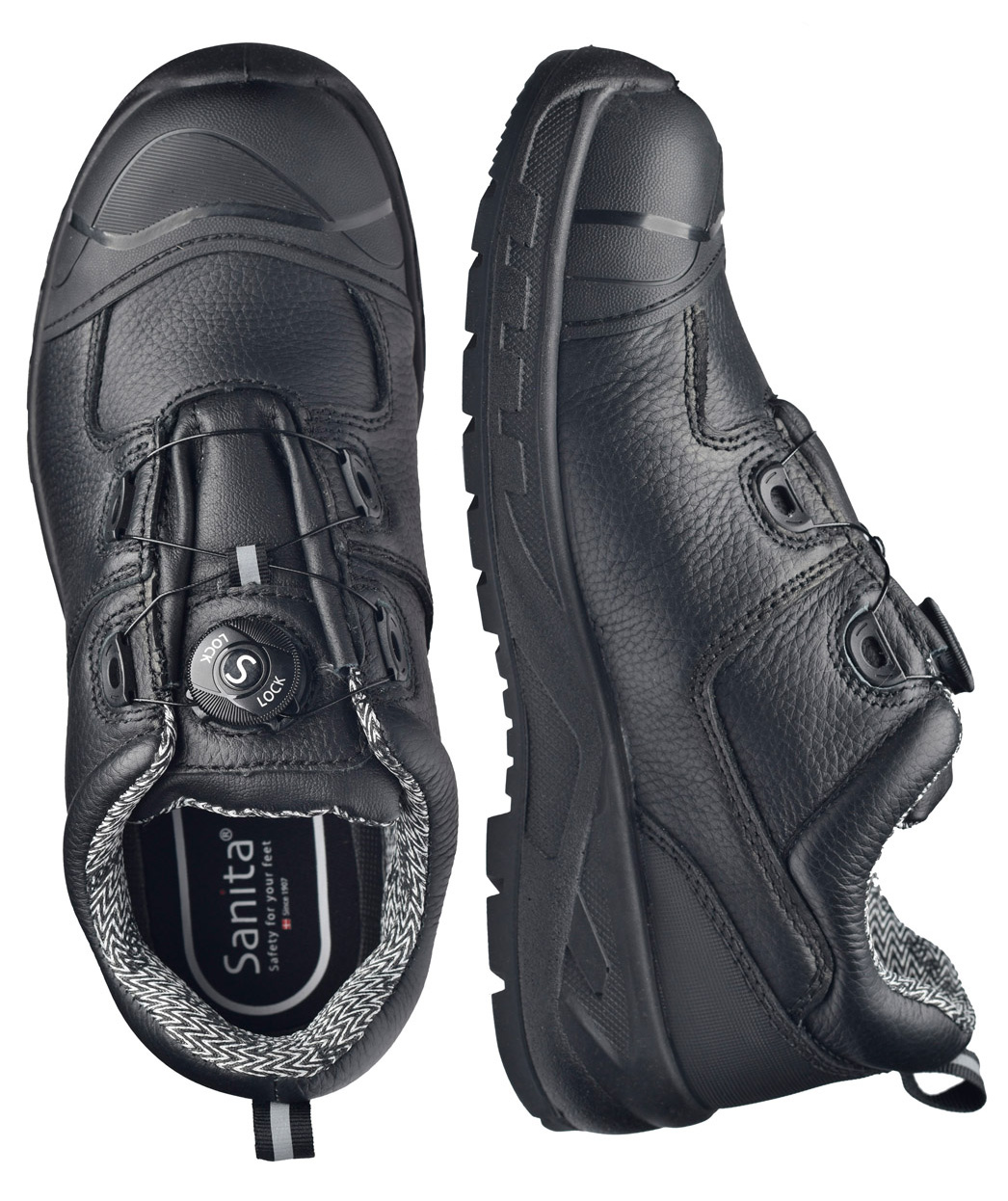 Sanita Diabas safety shoes S3, Black, large image number 4