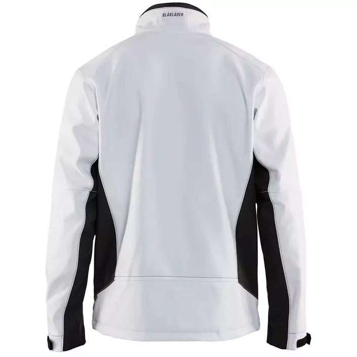 Blåkläder Unite softshelljakke, Hvid/mørk grå, large image number 1