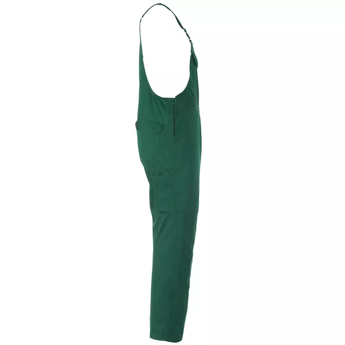 Mascot Industry Newark work bib and brace trousers, Green, large image number 3