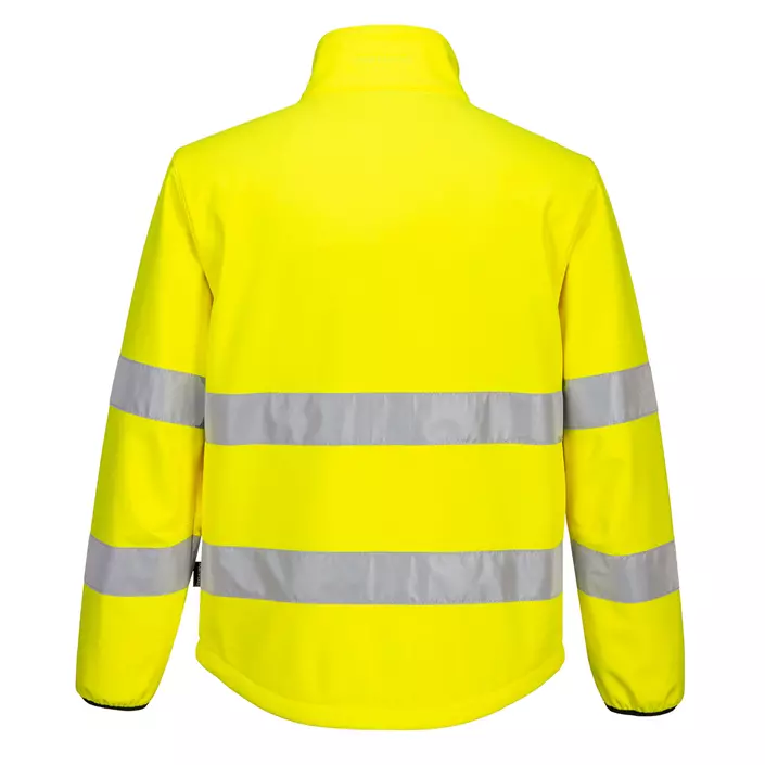 Portwest PW2 softshell jacket, Hi-vis Yellow/Black, large image number 1
