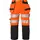 Top Swede 3/4-Handwerkerhose 314 full stretch, Hi-Vis Orange/Schwarz, Hi-Vis Orange/Schwarz, swatch