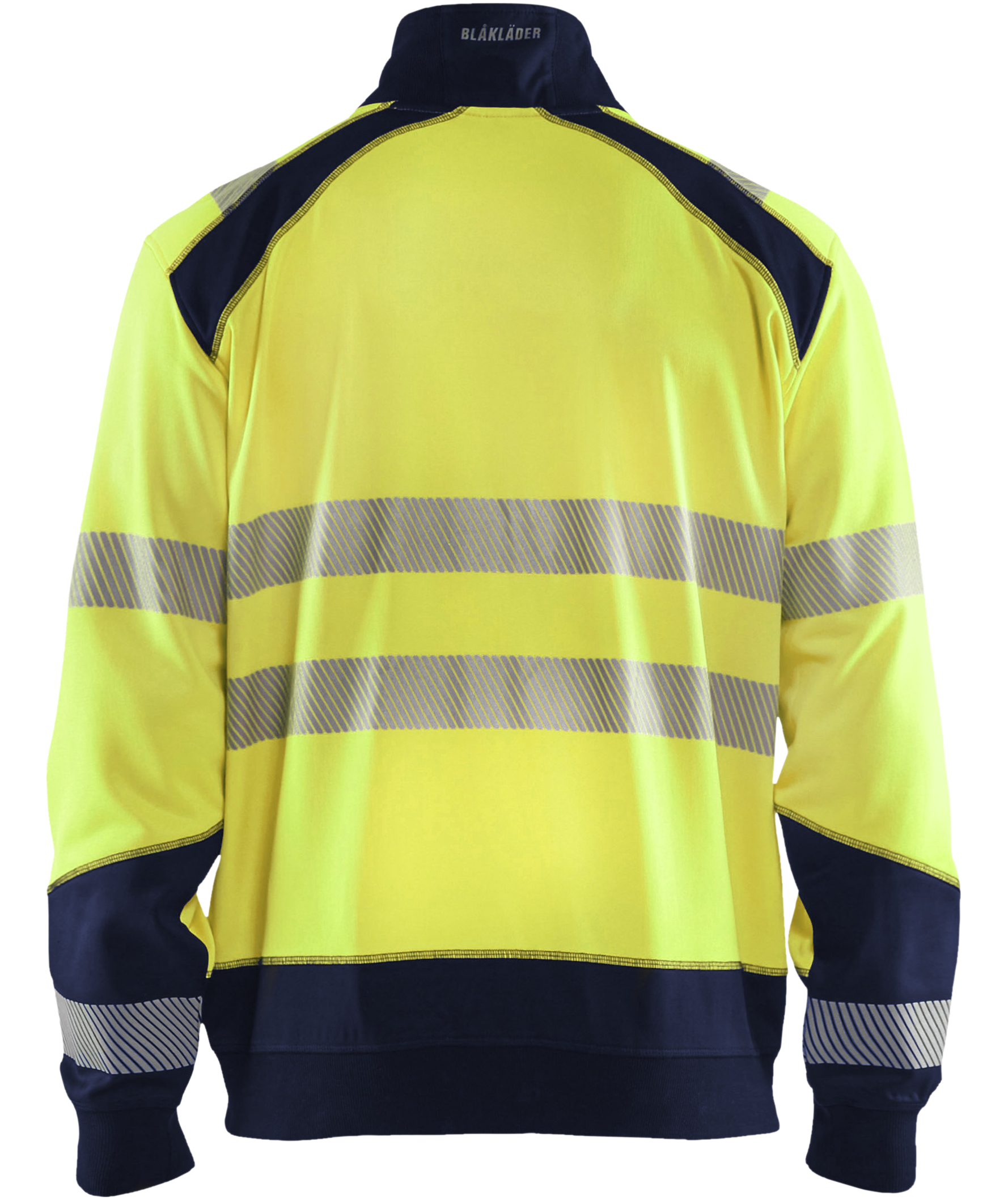 Bl&aring;kl&auml;der cardigan, Hi-Vis yellow/marine, large image number 1