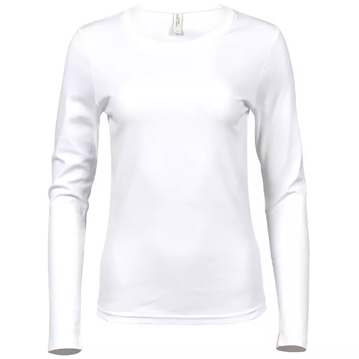 Tee Jay's Interlock long-sleeved women’s shirt, White, large image number 0