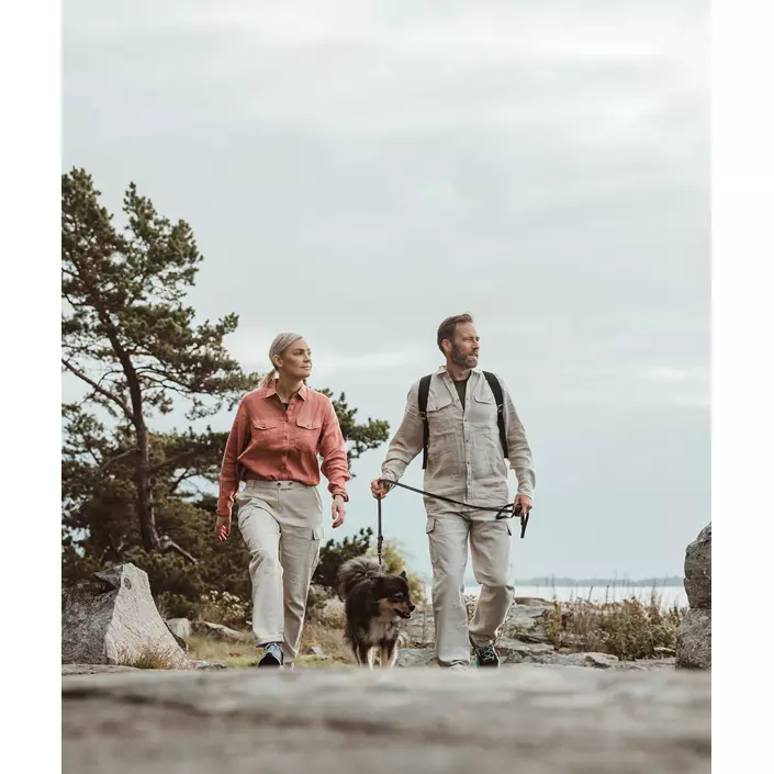 Pinewood Värnamo NartureSafe bukser med hør, Linen Beige, large image number 8