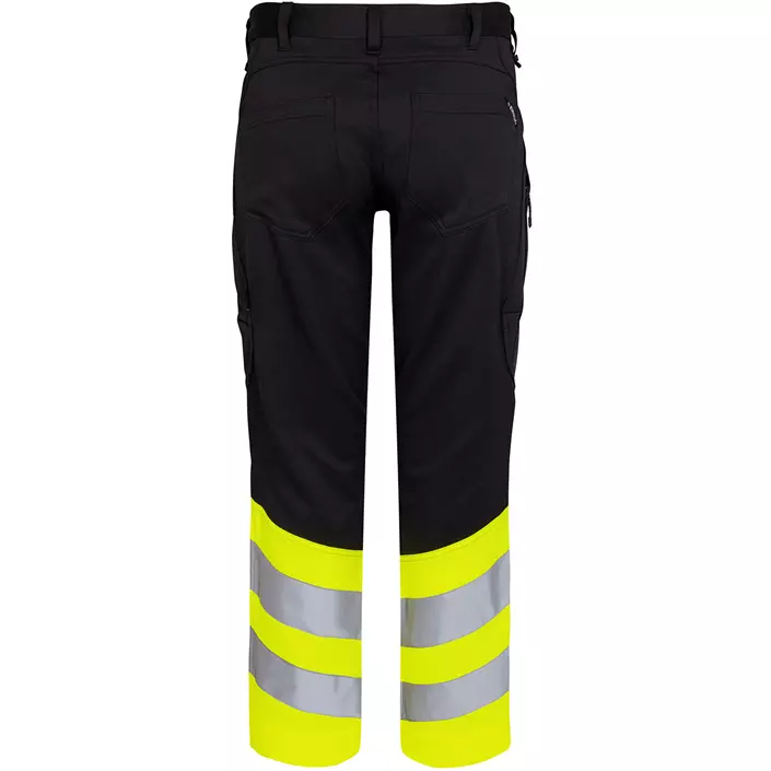 Engel Safety work trousers, Black/Hi-Vis Yellow, large image number 1
