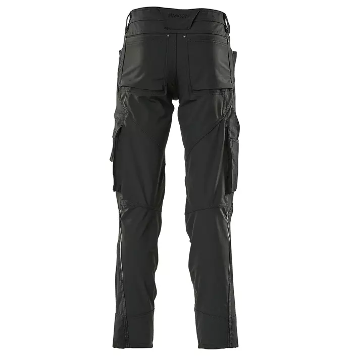 Mascot Advanced work trousers full stretch, Black, large image number 1