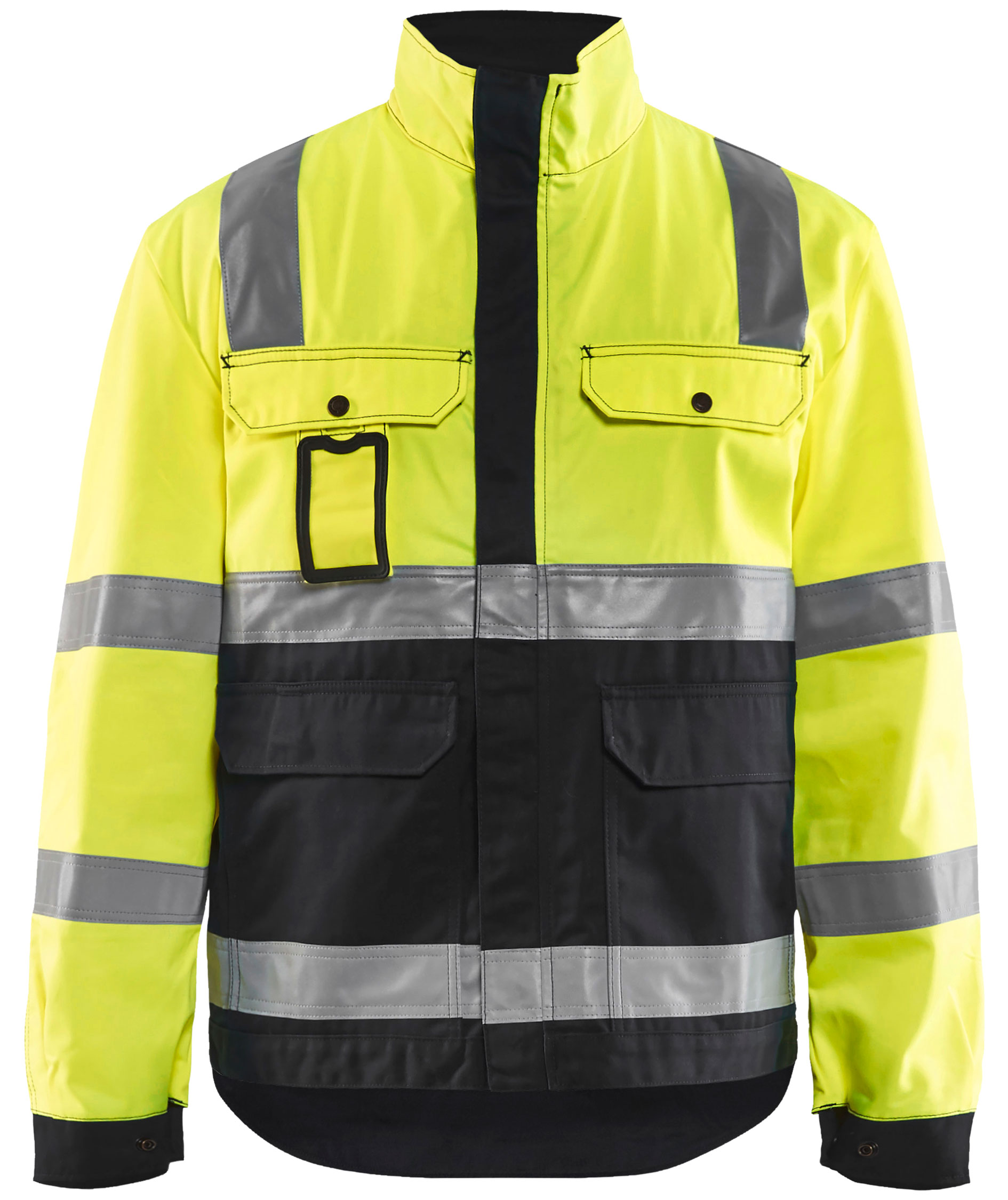 Bl&aring;kl&auml;der arbeidsjakke, Hi-vis Gul/Svart, large image number 0