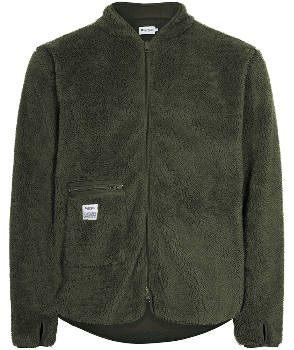 Rester&ouml;ds fiberpelsjakke, Gr&oslash;n, large image number 0