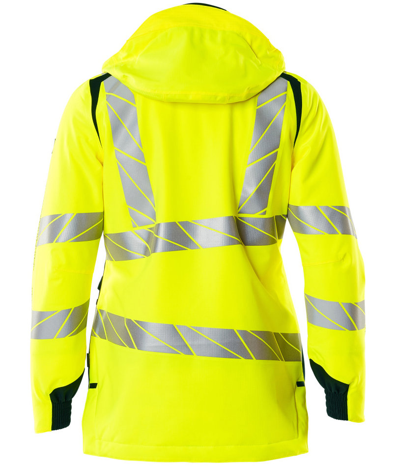 Mascot Accelerate Safe women's winter jacket, Hi-Vis Yellow/Dark Marine