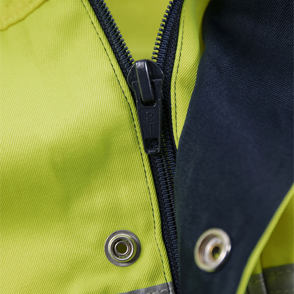 Fristads arbejdskedeldragt, Hi-Vis gul/marine, large image number 3