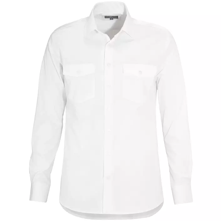 Derby of Sweden Martines Slim fit pilotskjorta, White, large image number 0