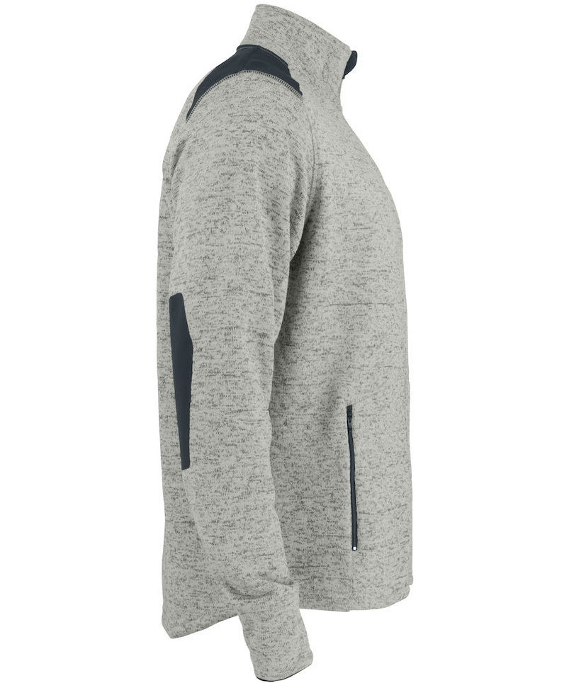 ProJob fleece jacket 3318, Grey Melange, large image number 3