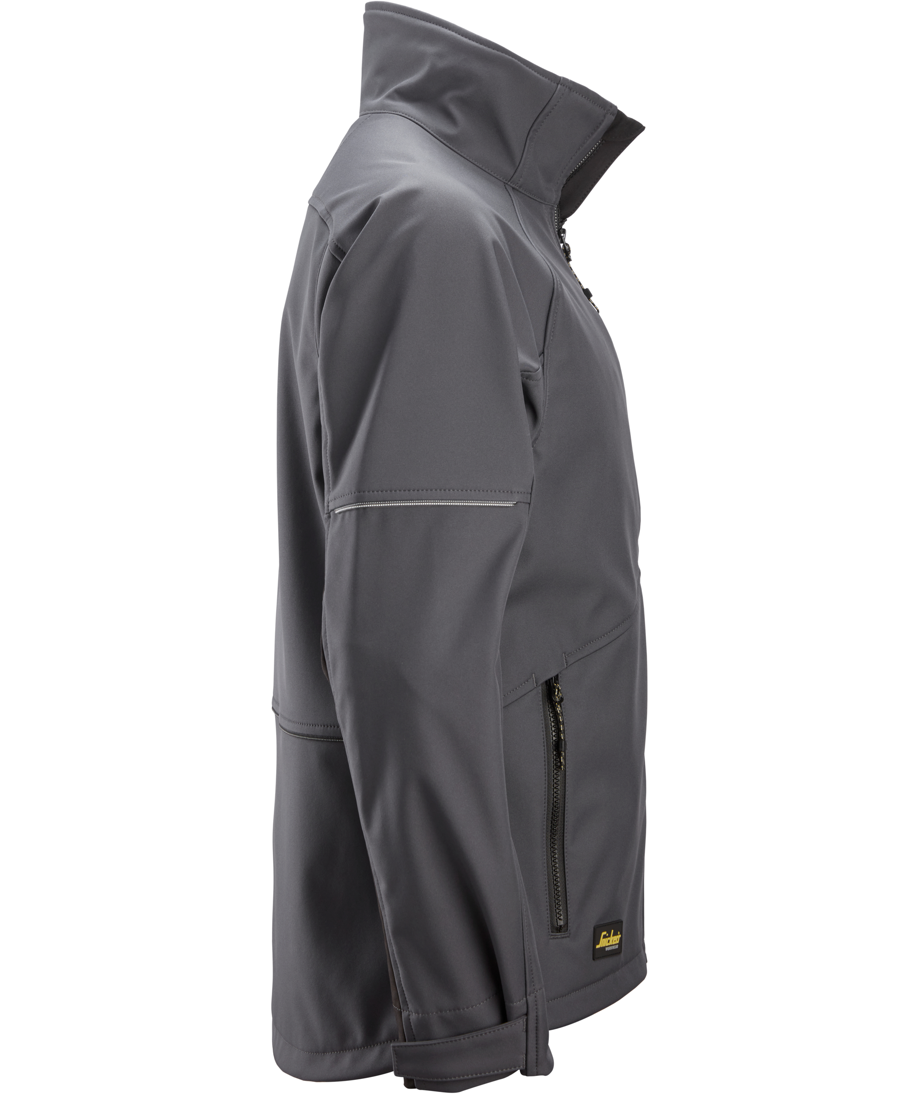 Snickers AllroundWork softshelljacka 1258, Steel Grey/Black, large image number 2