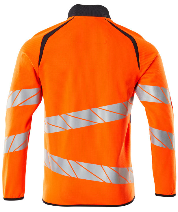 Mascot Accelerate Safe cardigan, Varsel Orange/M&ouml;rk Marinbl&aring;, large image number 1