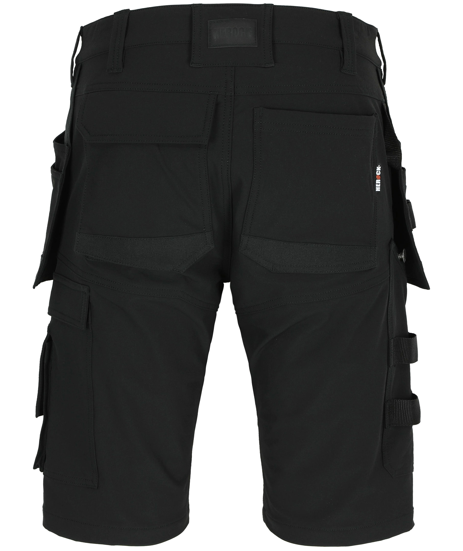 HEROCK Spoki Handwerkershorts full stretch, Black, large image number 2