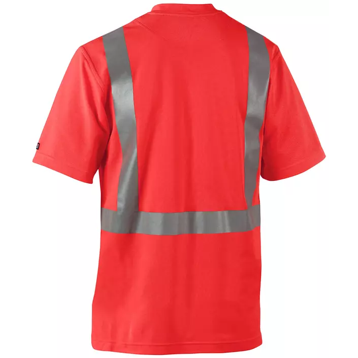 Blåkläder UV50+ T-shirt, Hi-Vis Red, large image number 1