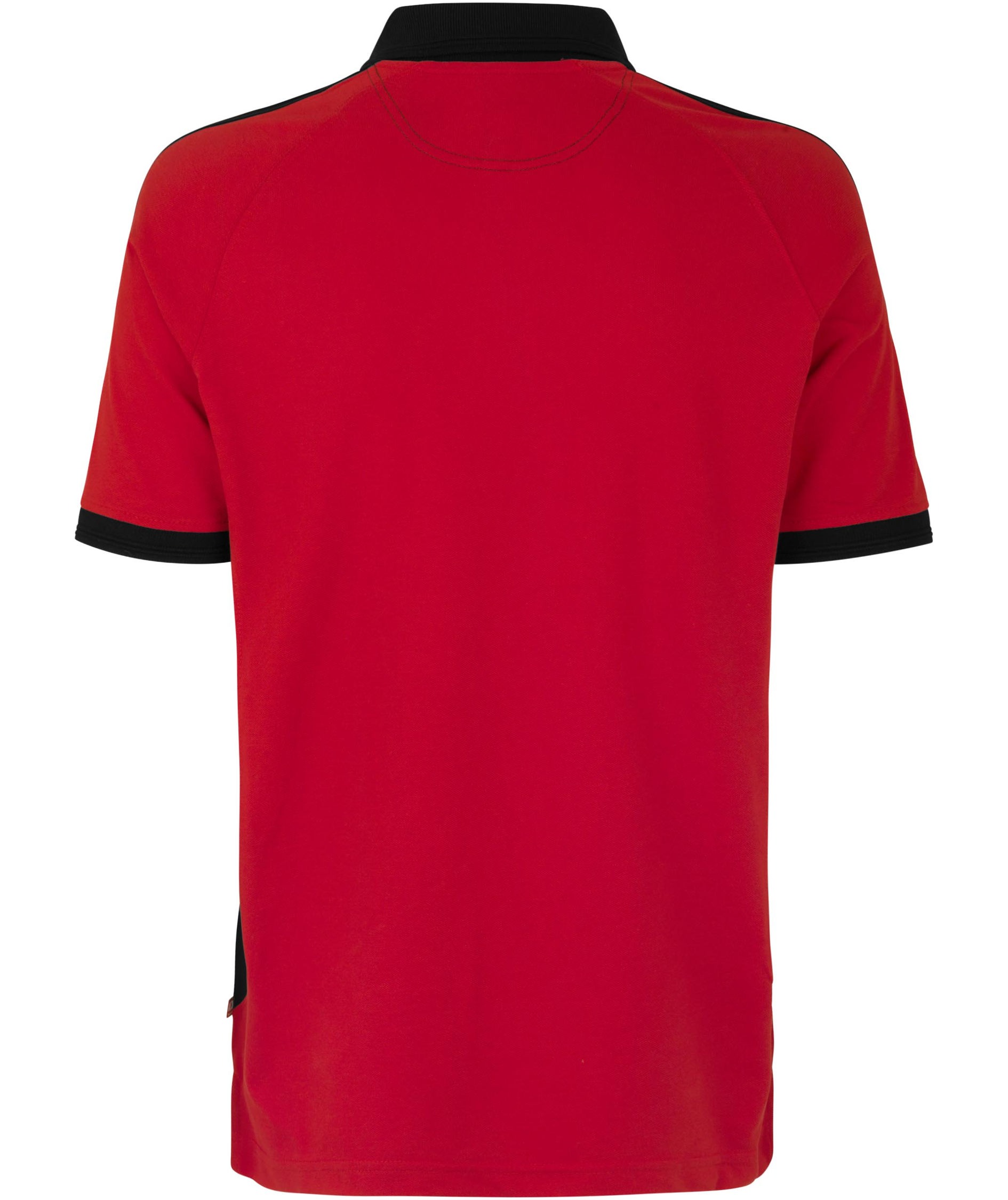 ID Pro Wear Kontrast Poloshirt, Rot, Rot, large image number 1